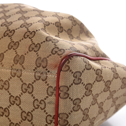 Gucci Monogram Medium Sukey Tote Red 15 of 15