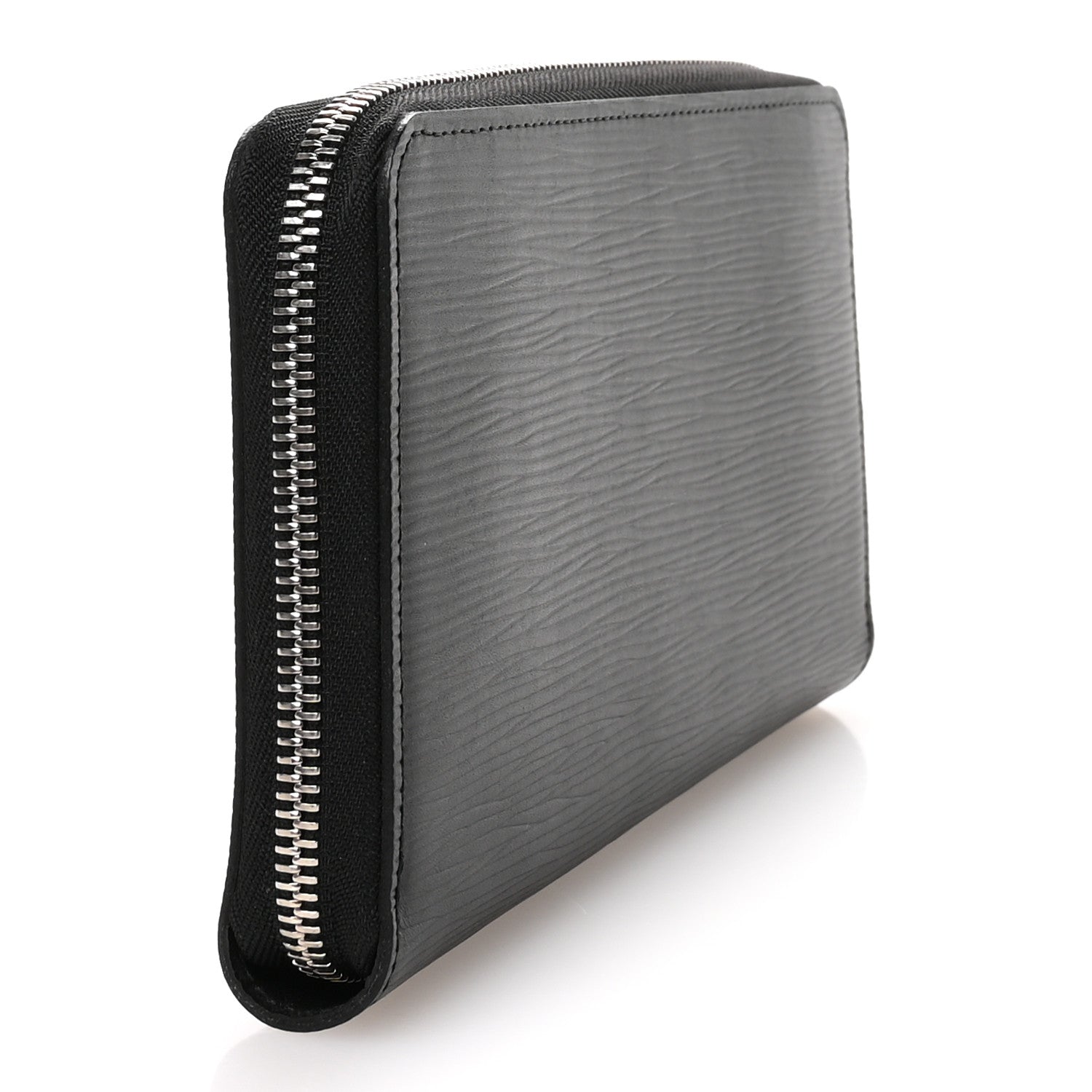 Louis Vuitton Epi Zippy Organizer Wallet Black 3 of 8