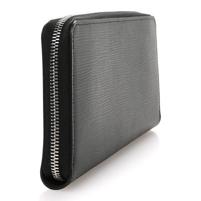 Louis Vuitton Epi Zippy Organizer Wallet Black 3 of 8
