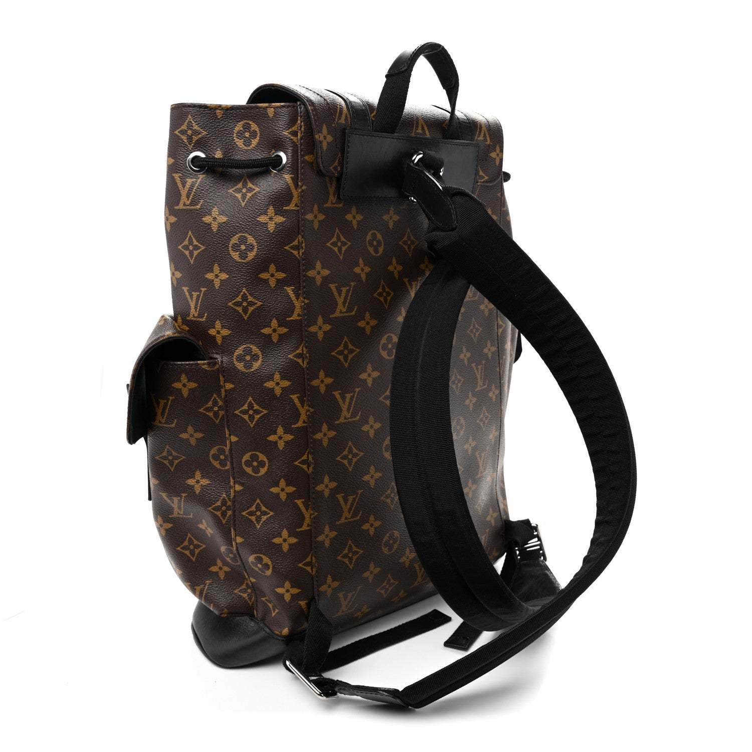 Louis Vuitton Monogram Macassar Christopher PM Backpack 3 of 10