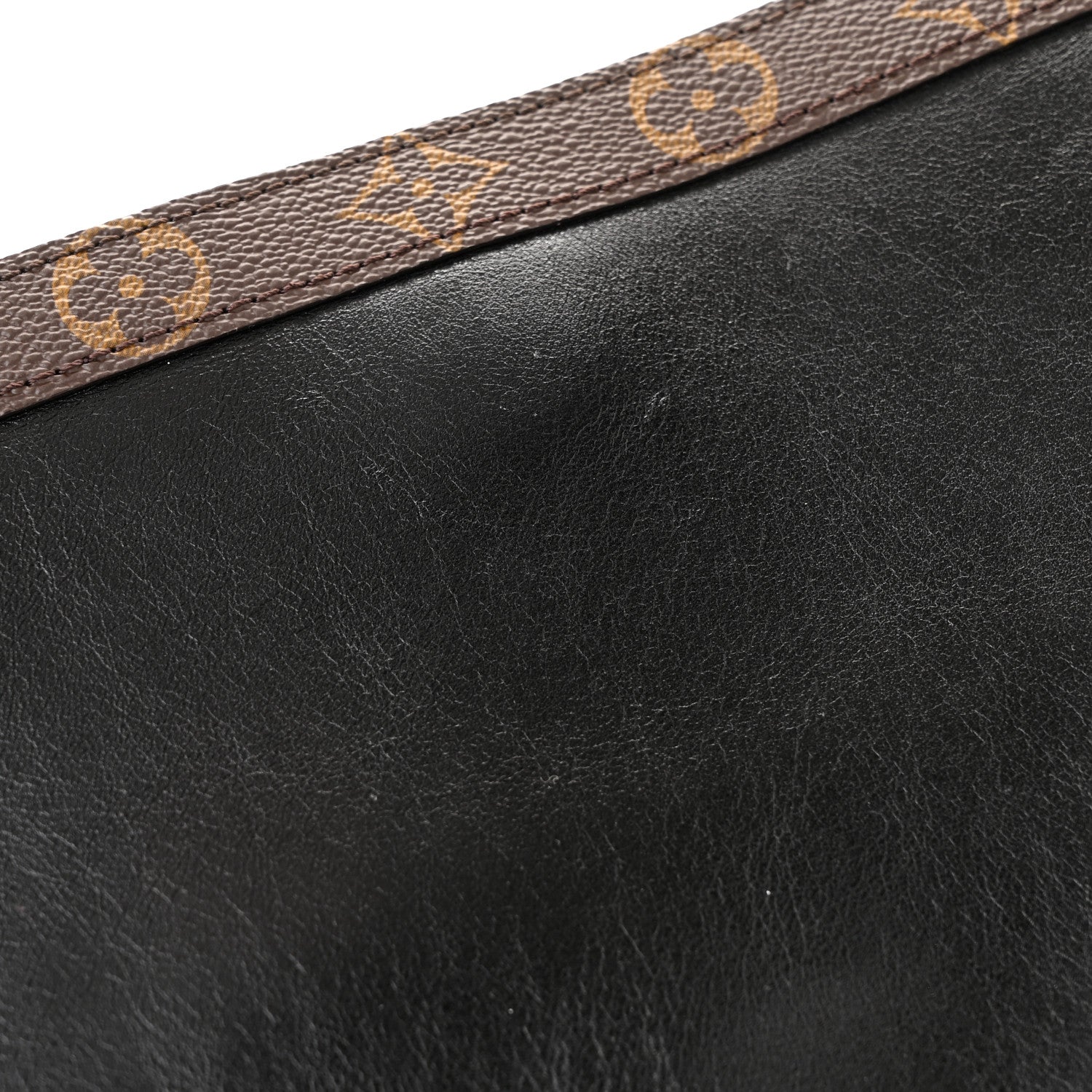 Louis Vuitton Calfskin Monogram Nova Vibe MM Black 11 of 11