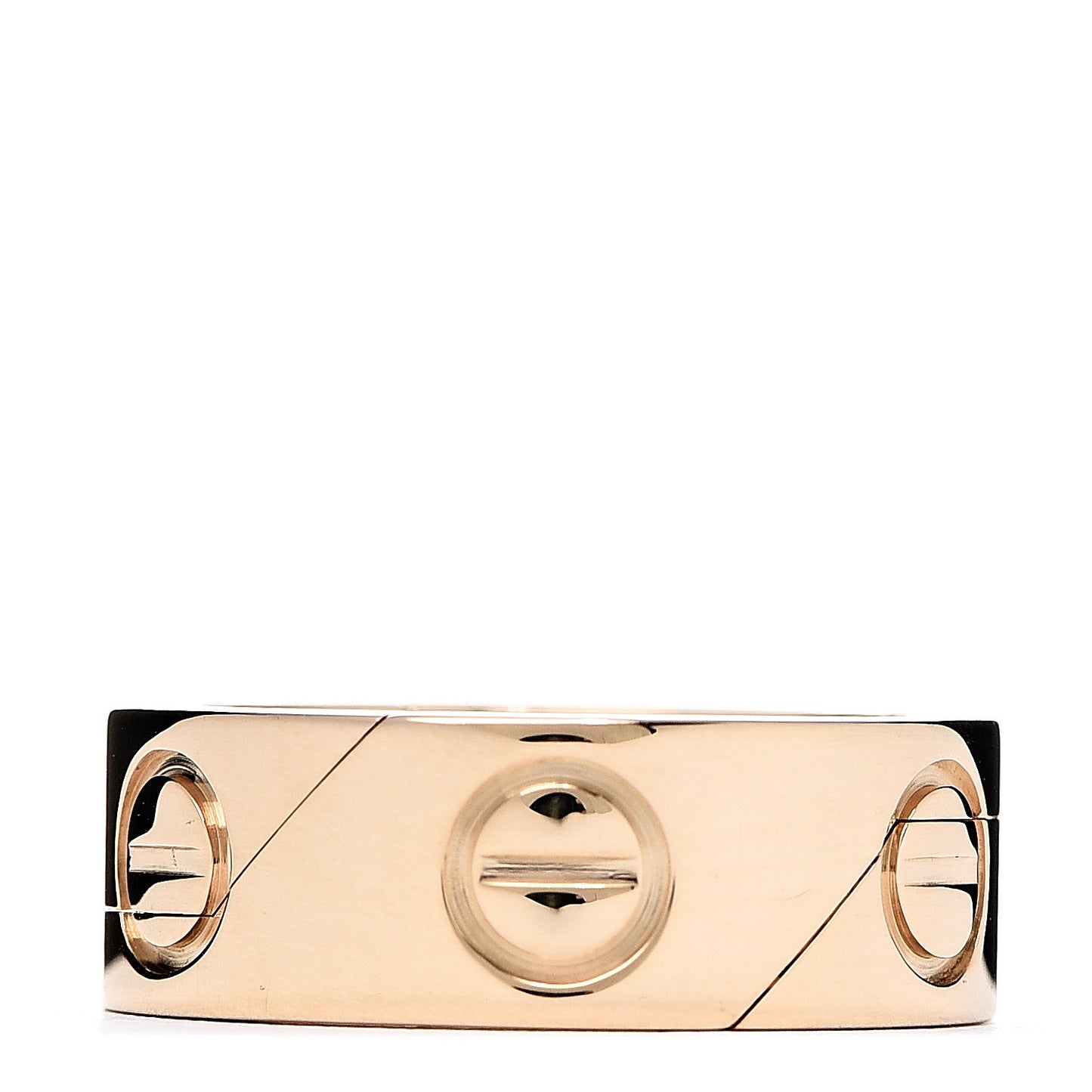 18K Yellow Gold 7mm Astro LOVE Ring 50 5.25