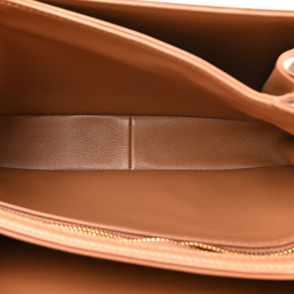 Celine Shiny Calfskin Medium Triomphe Bronze 5 of 15