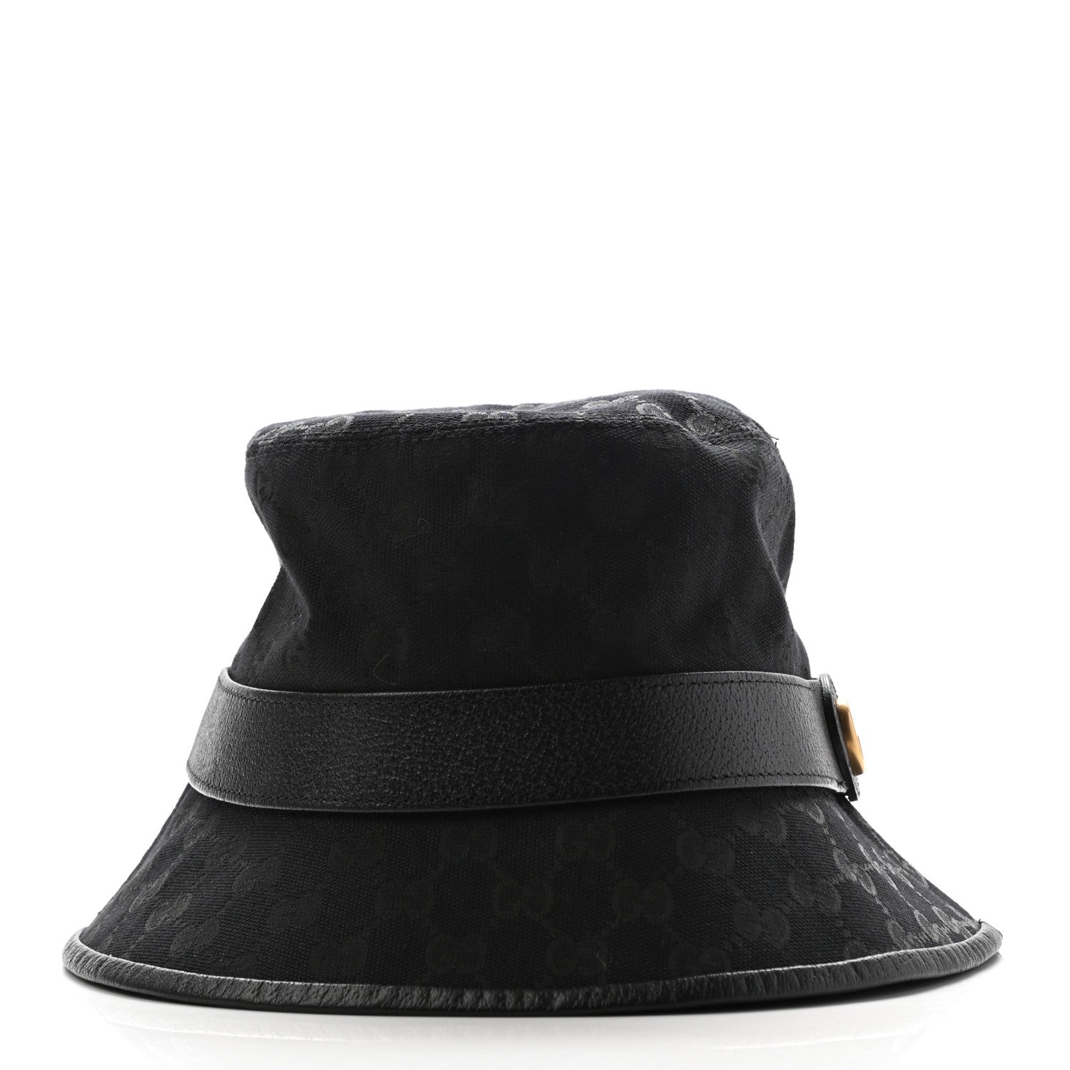Gucci Monogram GG Canvas Fedora M Black 5 of 11