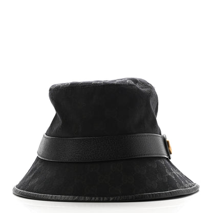 Gucci Monogram GG Canvas Fedora M Black 5 of 11