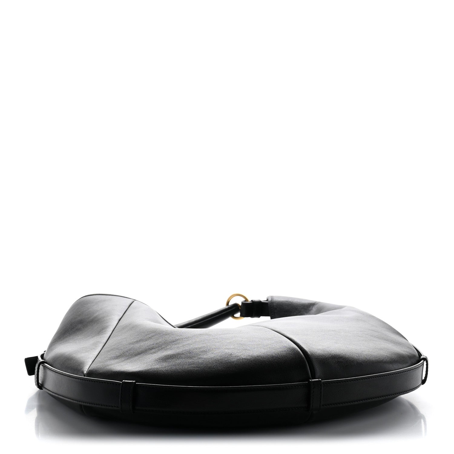 Saint Laurent Calfskin Mombasa Shoulder Bag Black 3 of 10