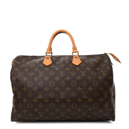 Louis Vuitton Monogram Speedy 40 1 of 12