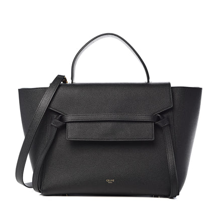 Celine Grained Calfskin Mini Belt Bag Black 1 of 13