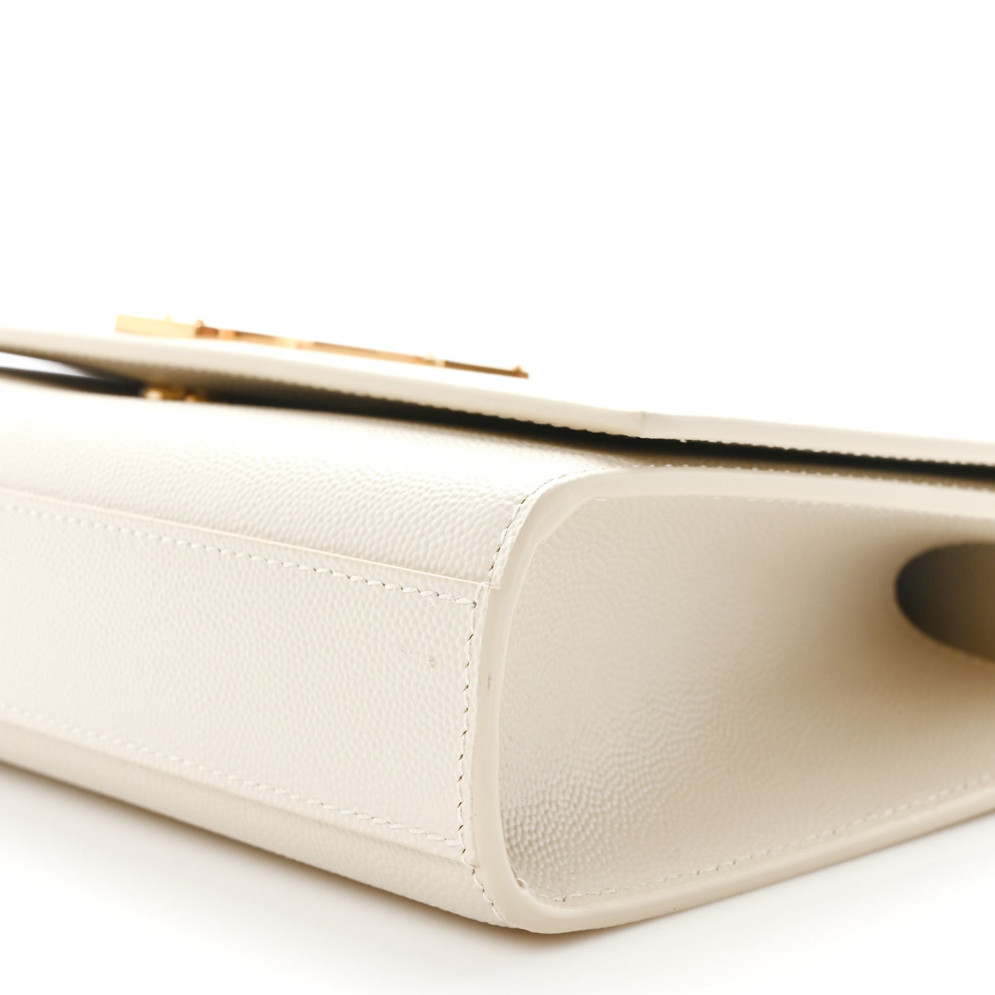 Grain De Poudre Medium Classic Monogram Kate Satchel Crema Soft