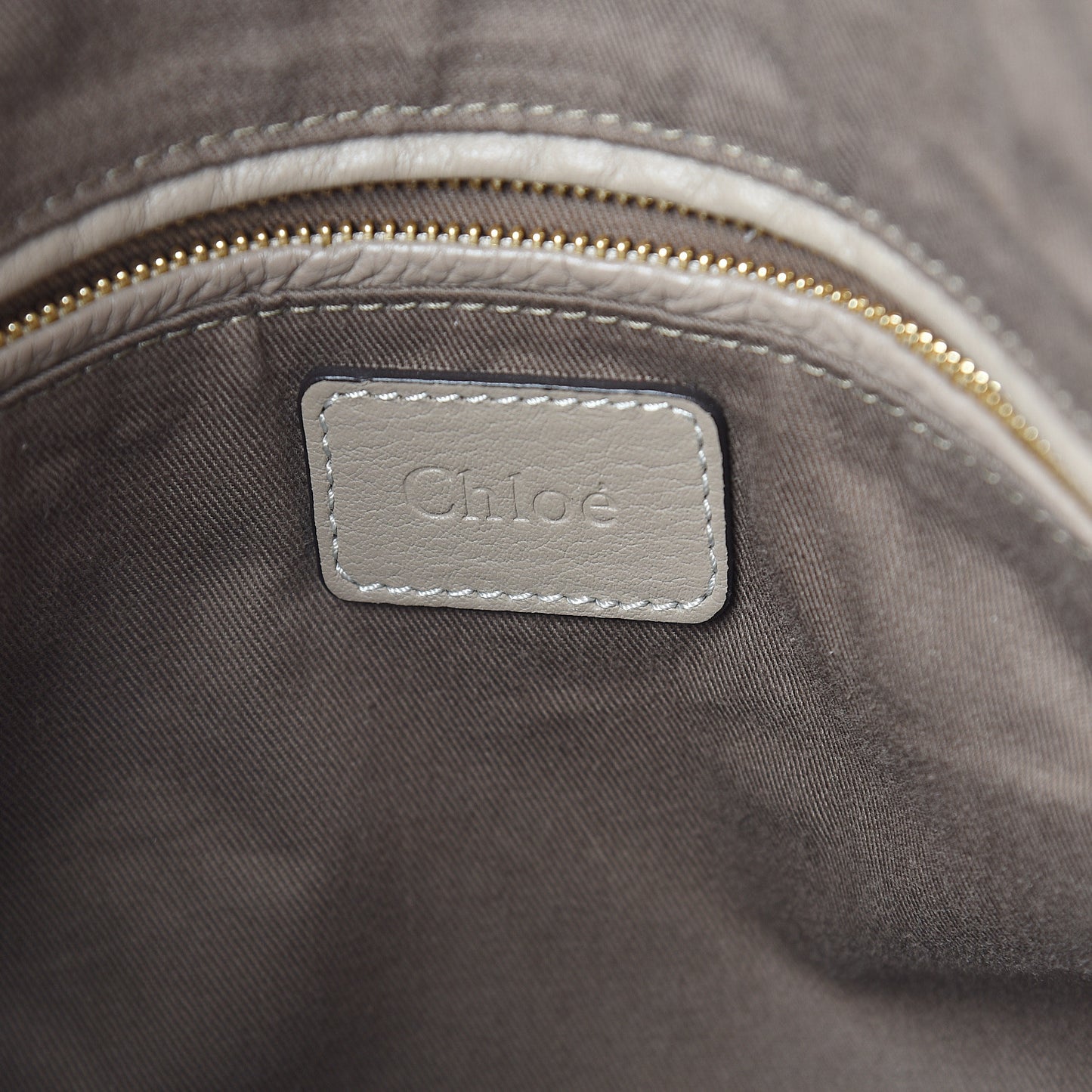 Calfskin Large Marcie Hobo Motty Grey