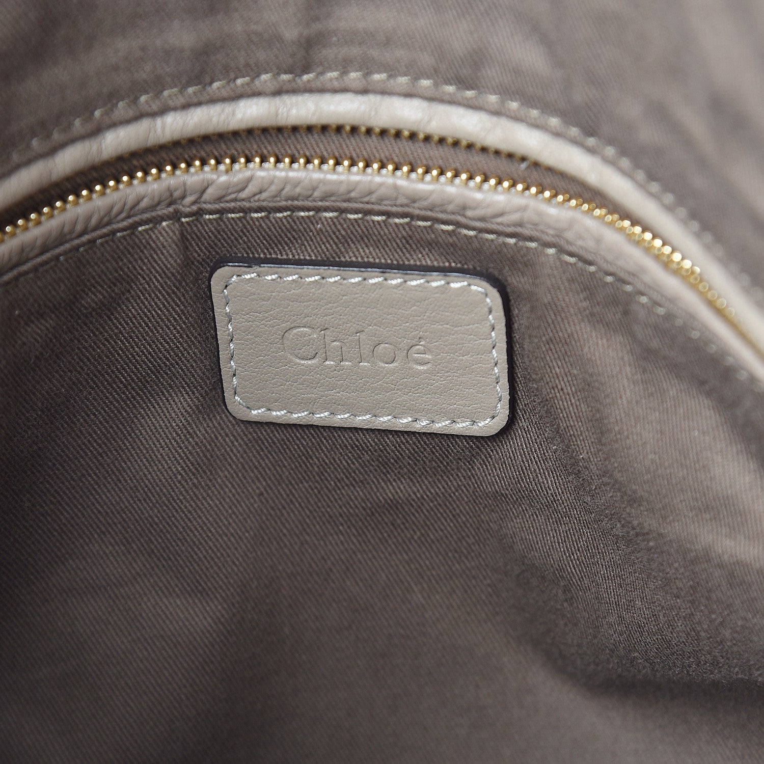 Chloe Calfskin Large Marcie Hobo Motty Grey 6 of 9