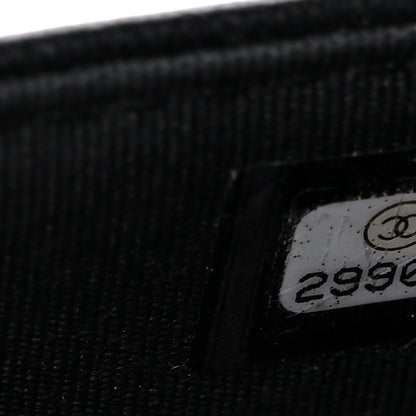 Chanel Lambskin Quilted Trendy CC Wallet On Chain WOC Black 8 of 16