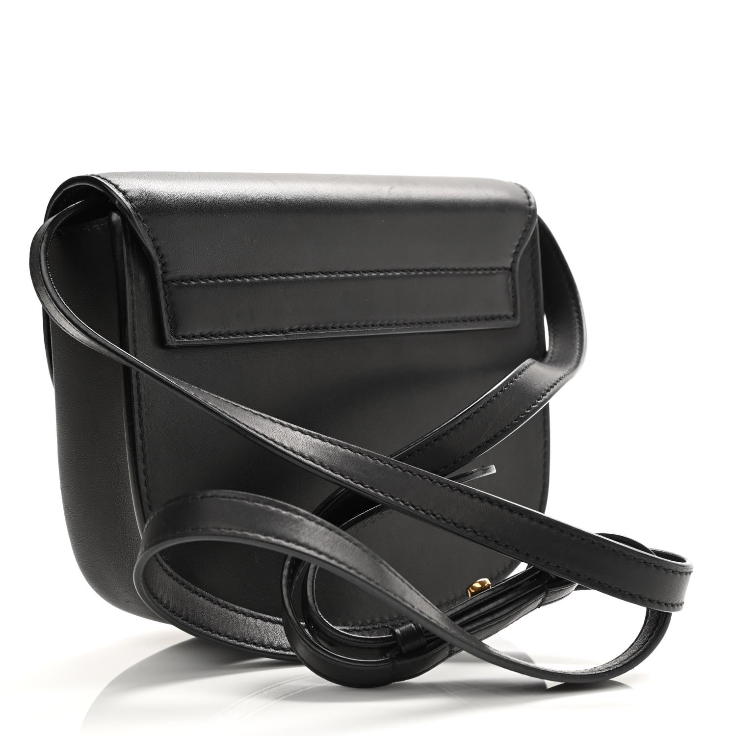 Saint Laurent Smooth Calfskin Classic Monogram Small Kaia Satchel Black 5 of 23