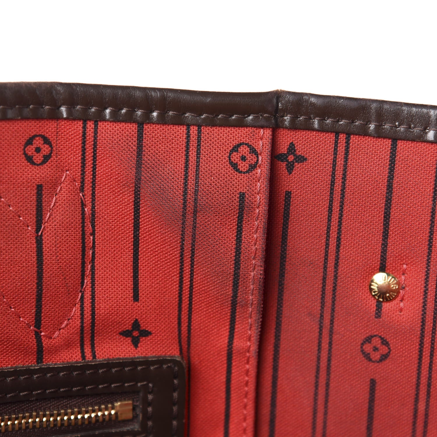 Louis Vuitton Damier Ebene Neverfull GM 9 of 21