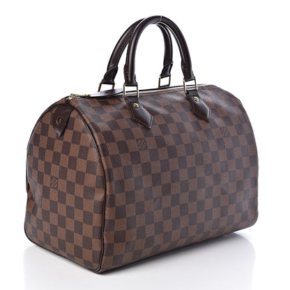 Louis Vuitton Damier Ebene Speedy 30 3 of 10