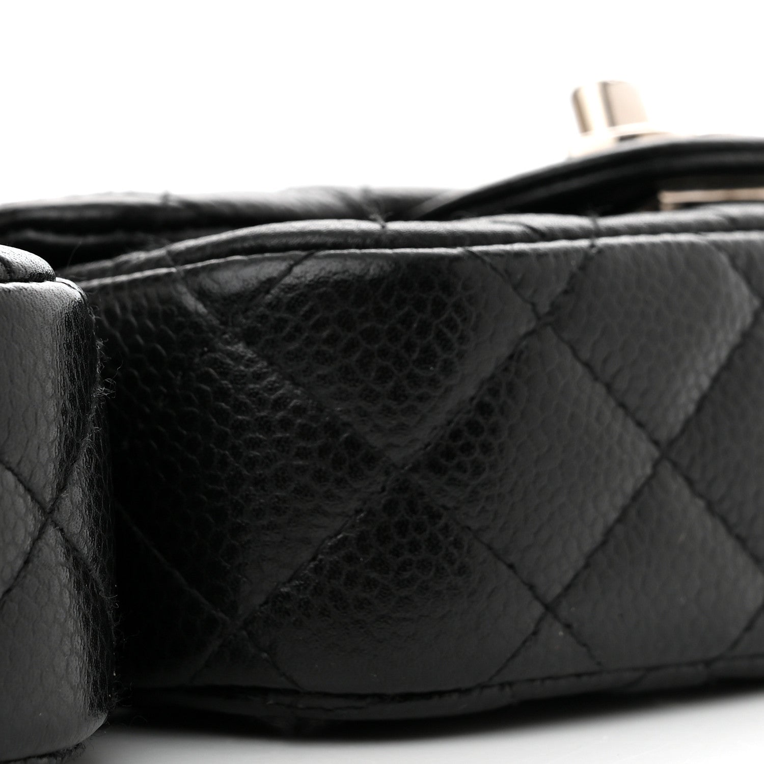 Chanel Caviar Quilted Double Mini Flap Crossbody Black 11 of 13
