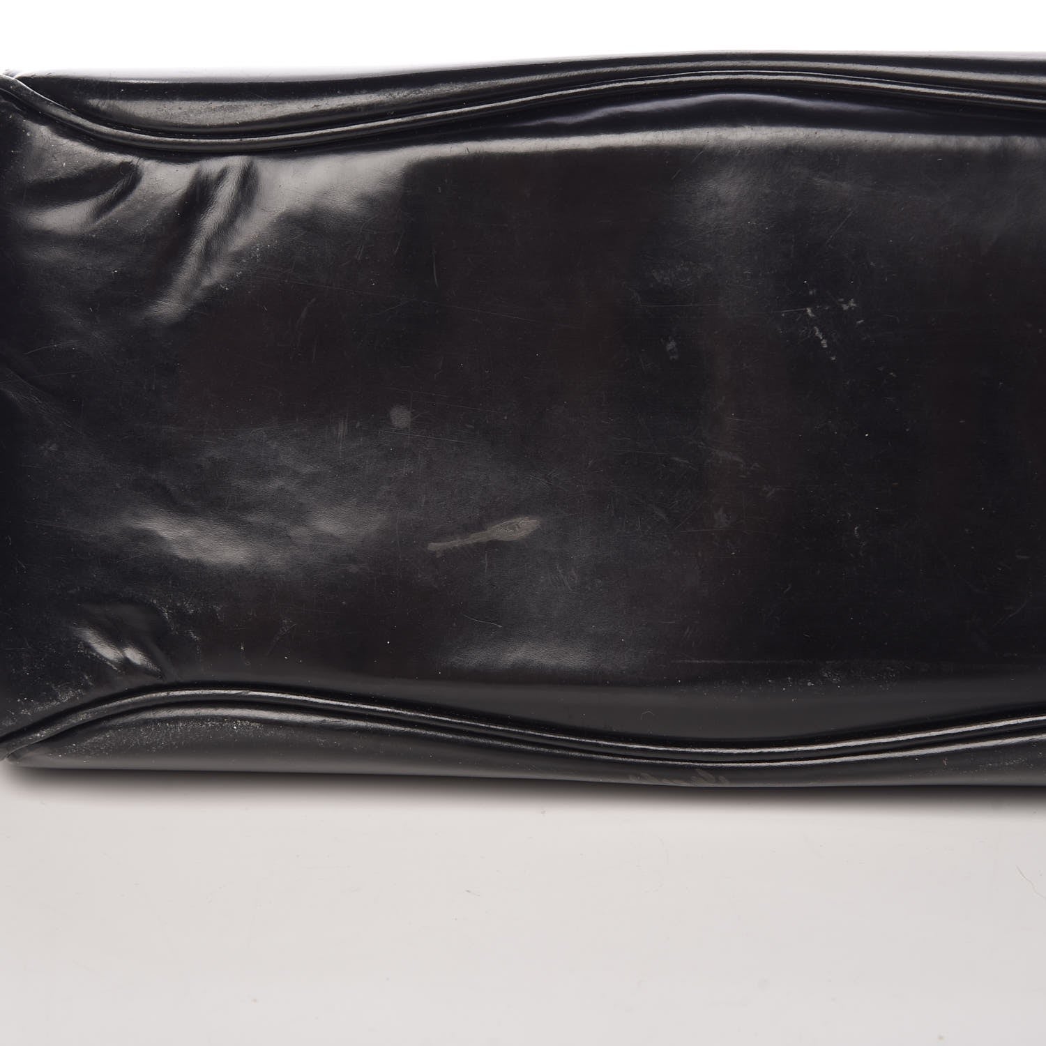 Gucci Regent Calfskin Bamboo Medium Lady Lock Top Handle Bag Black 12 of 13