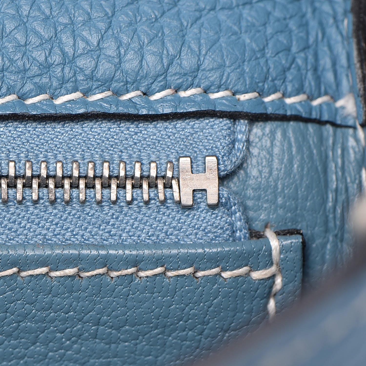 Hermes Togo Kelly Retourne 35 Blue Jean 26 of 41