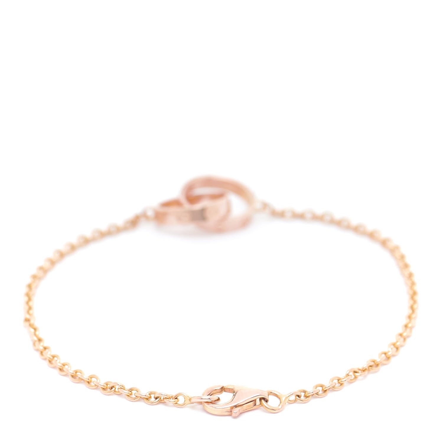Cartier 18K Pink Gold Interlocking LOVE Bracelet 3 of 6