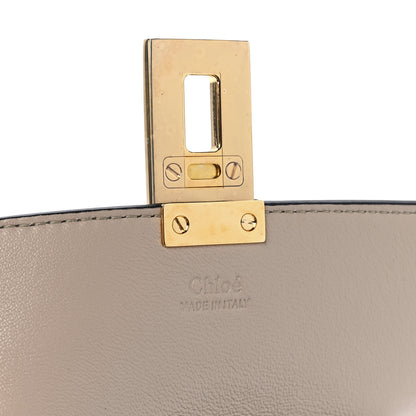 Chloe Snakeskin Mini Drew Shoulder Bag Curry Yellow 6 of 13