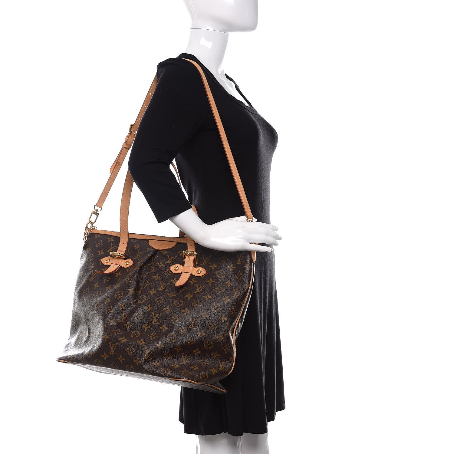 Louis Vuitton Monogram Palermo GM 2 of 12