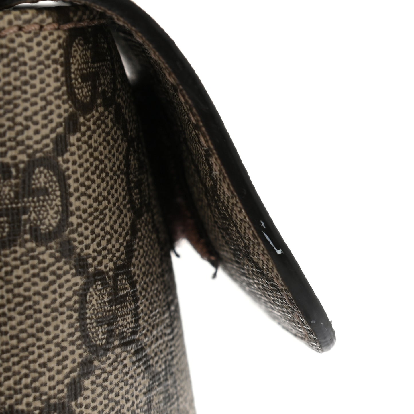 GG Plus Monogram Messenger Diaper Bag Dark Brown