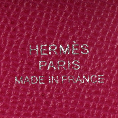 Hermes Epsom Bastia Coin Purse Rose Pourpre 6 of 10