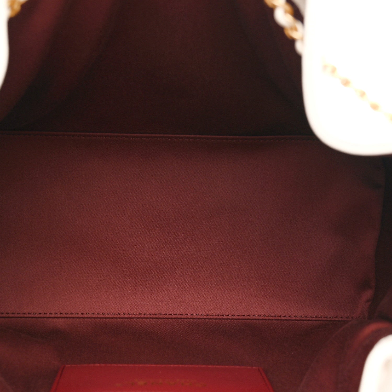 Chanel Caviar Quilted Small Chanel 25 Handbag White 5 of 11