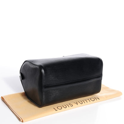 Louis Vuitton Epi Speedy 25 Black 4 of 7