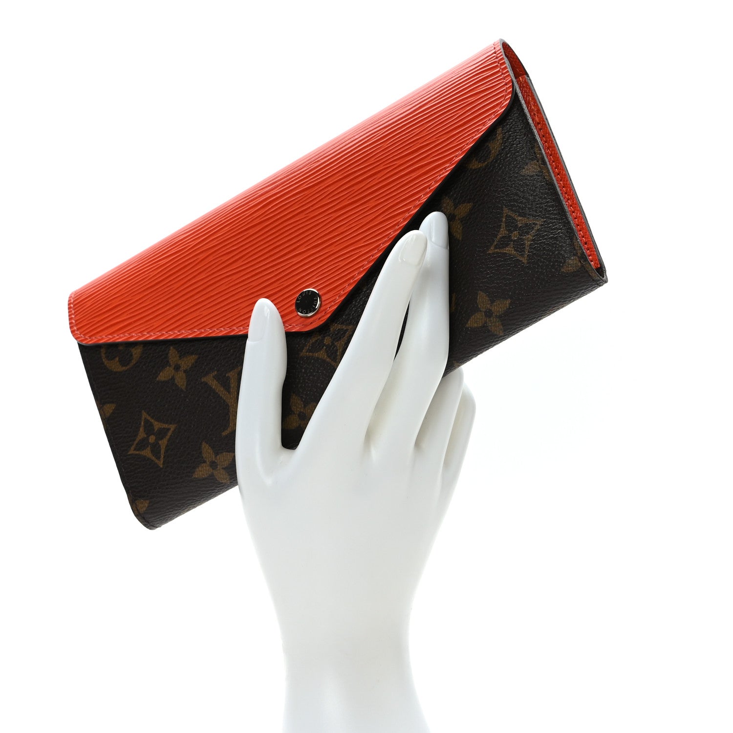 Louis Vuitton Monogram Epi Marie-Lou Long Wallet Piment 2 of 9