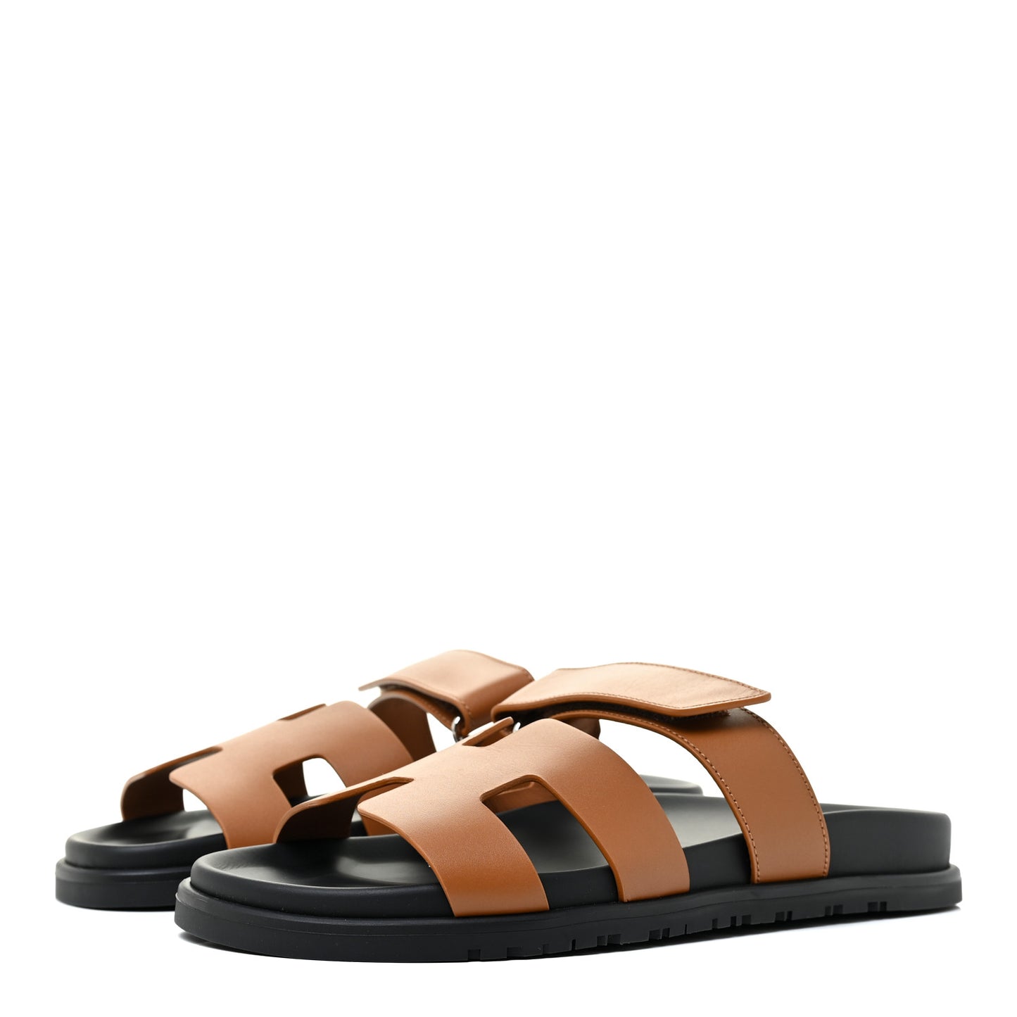Calfskin Womens Chypre Sandals 40 Gold