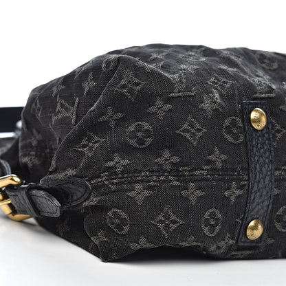 Louis Vuitton Denim Neo Cabby MM Black 16 of 17