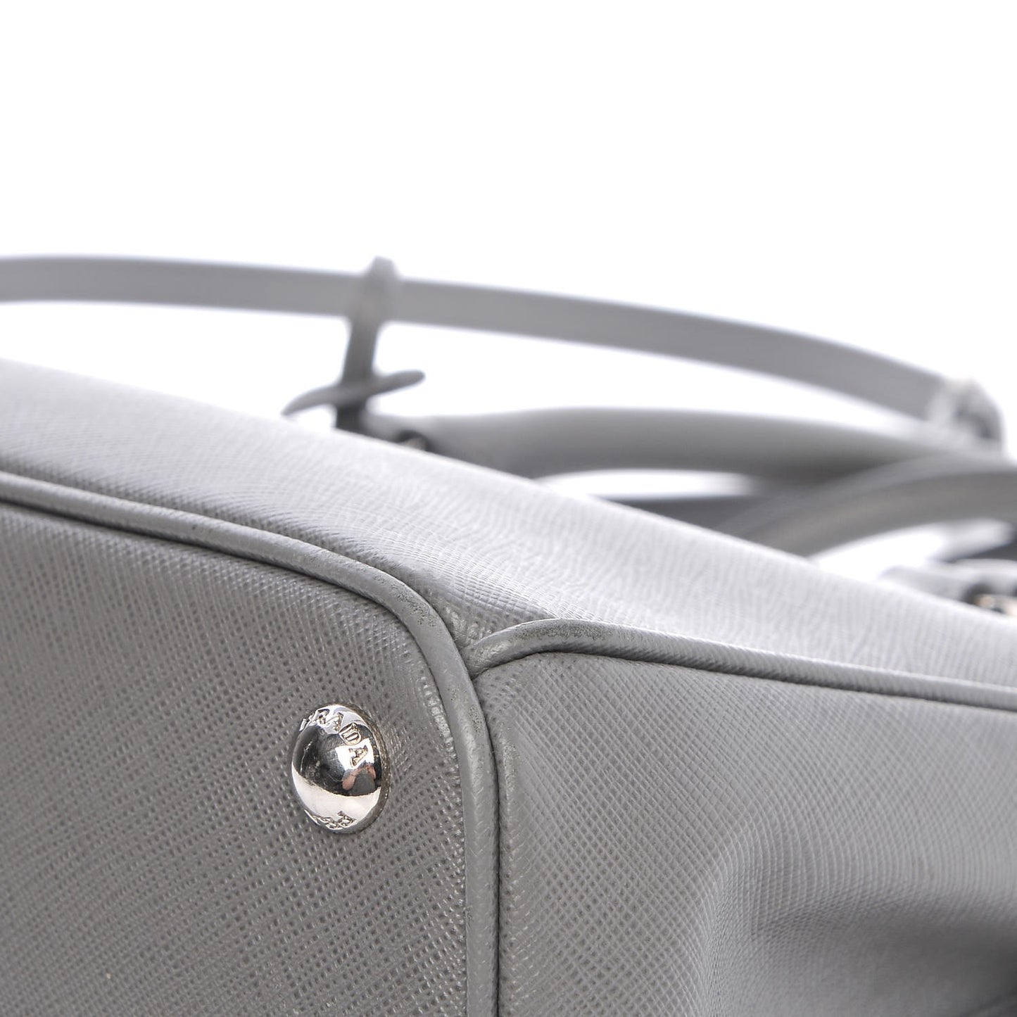 Saffiano Small Galleria Double Zip Tote Marmo