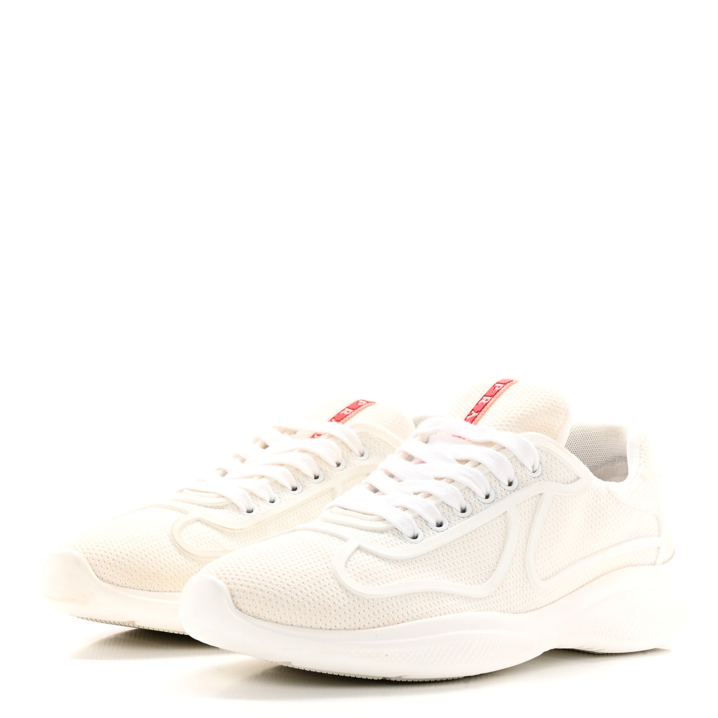 Mesh Neoprene America's Sneakers 8 White