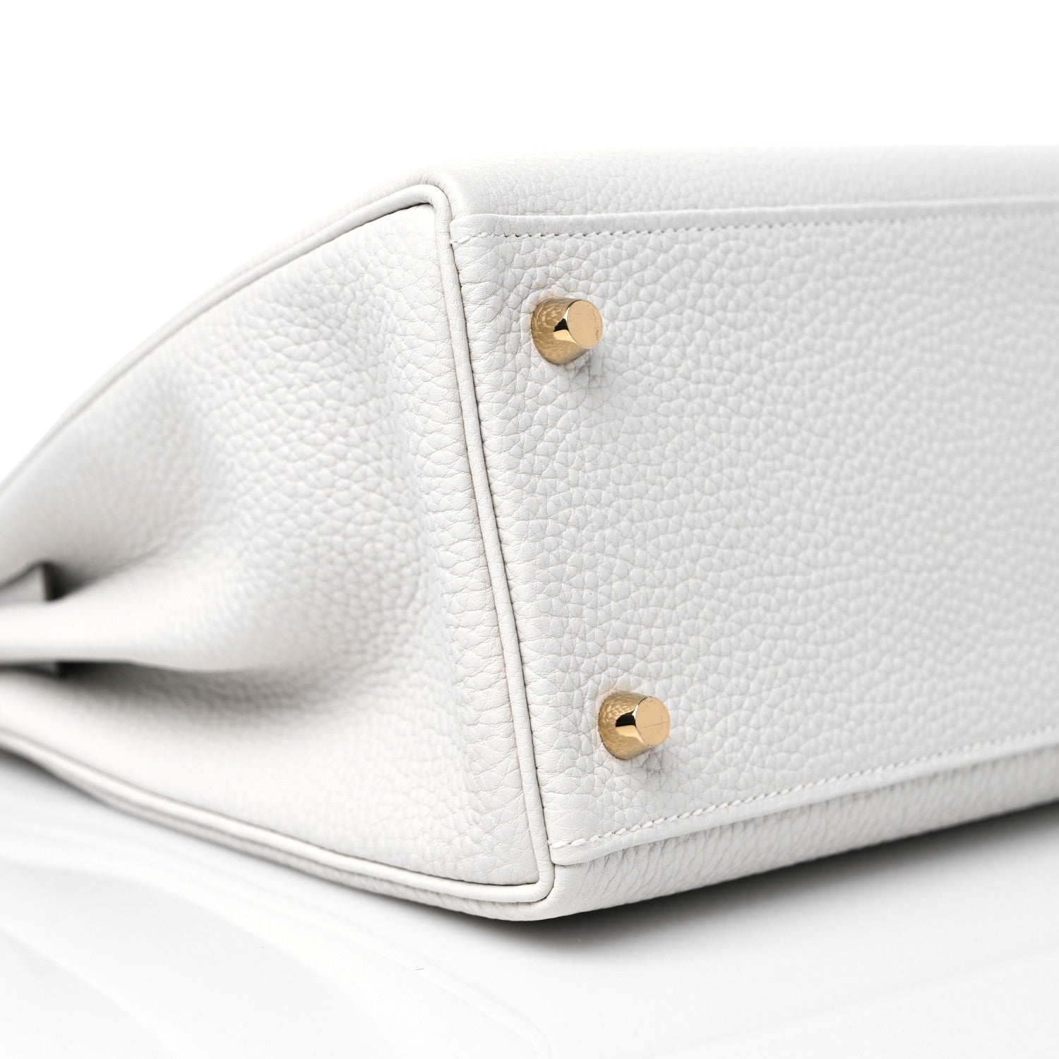 Hermes Togo Kelly Retourne 28 Gris Pale 8 of 10