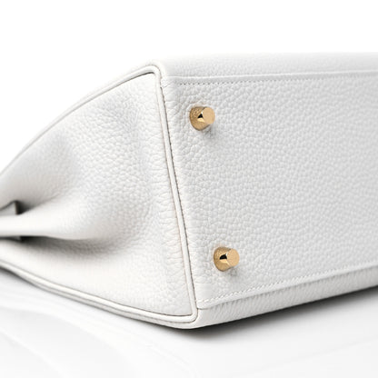 Hermes Togo Kelly Retourne 28 Gris Pale 8 of 10