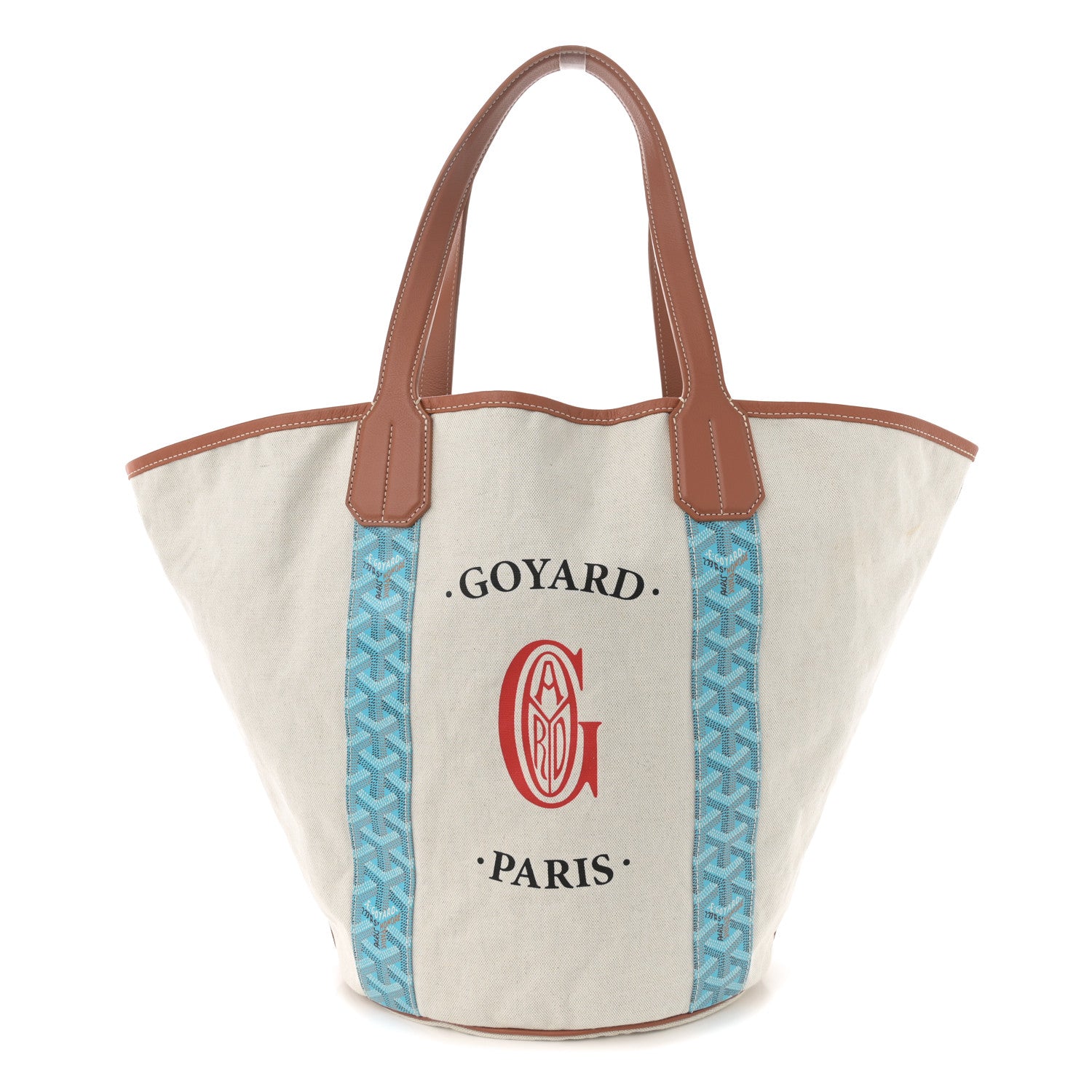 Goyard Goyardine Reversible Belharra Light Blue 3 of 16