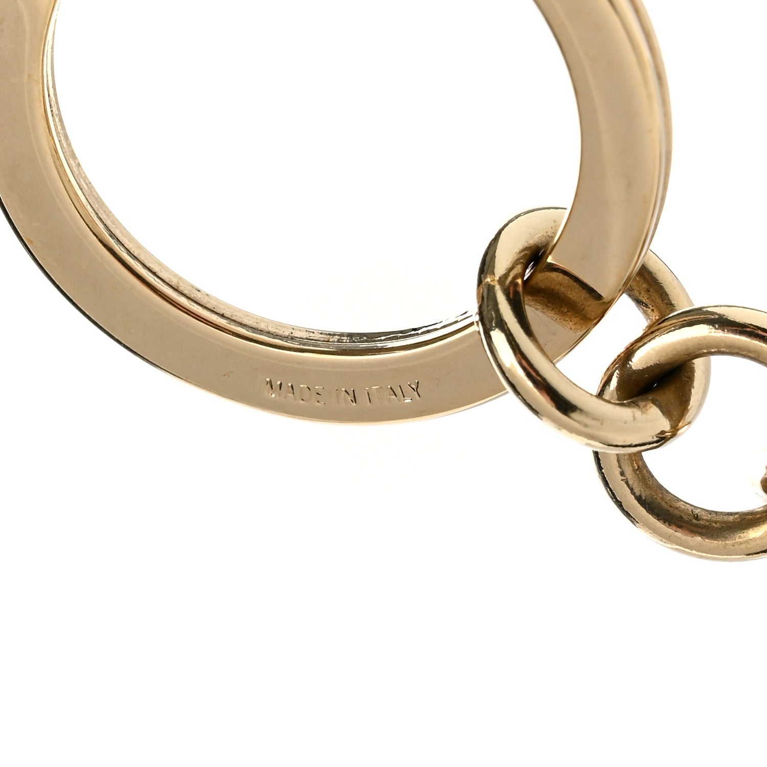 Gucci Wood Interlocking GG Key Charm Black 4 of 5