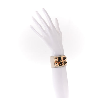 Hermes Swift Collier de Chien CDC Bracelet S Craie 2 of 6