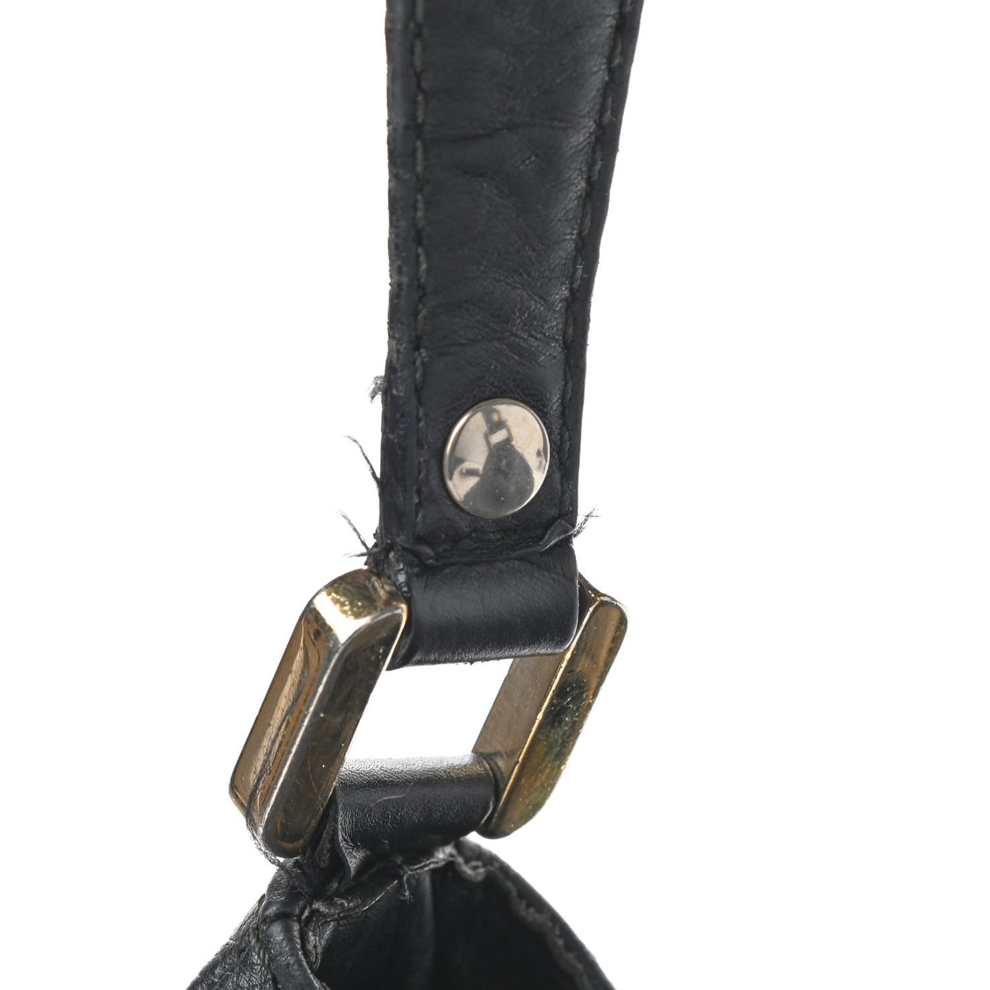 Guccissima Large New Ladies Web Hobo Black