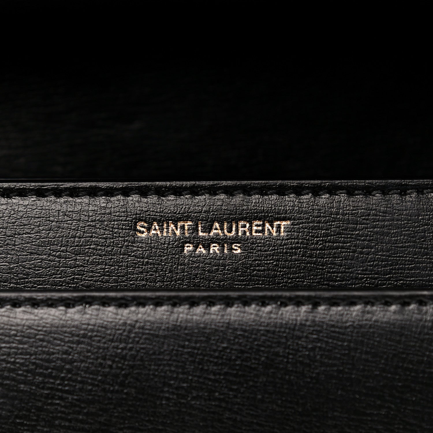 Saint Laurent Calfskin Medium Monogram Sunset Black 8 of 16