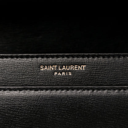 Saint Laurent Calfskin Medium Monogram Sunset Black 8 of 16