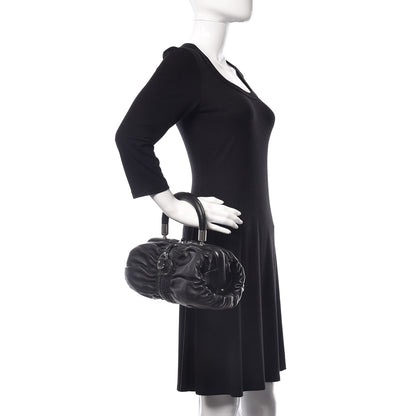 Christian Dior Lambskin Karenina Tote Black 2 of 9