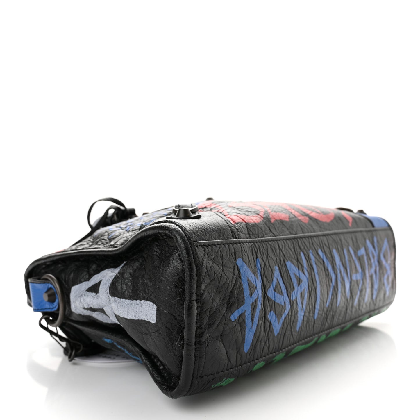 Agneau Graffiti All Over Classic Hardware S City Black Vert Rouge