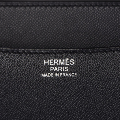 Hermes Grained Monsieur Constance 24 Bleu De Minuit 6 of 28