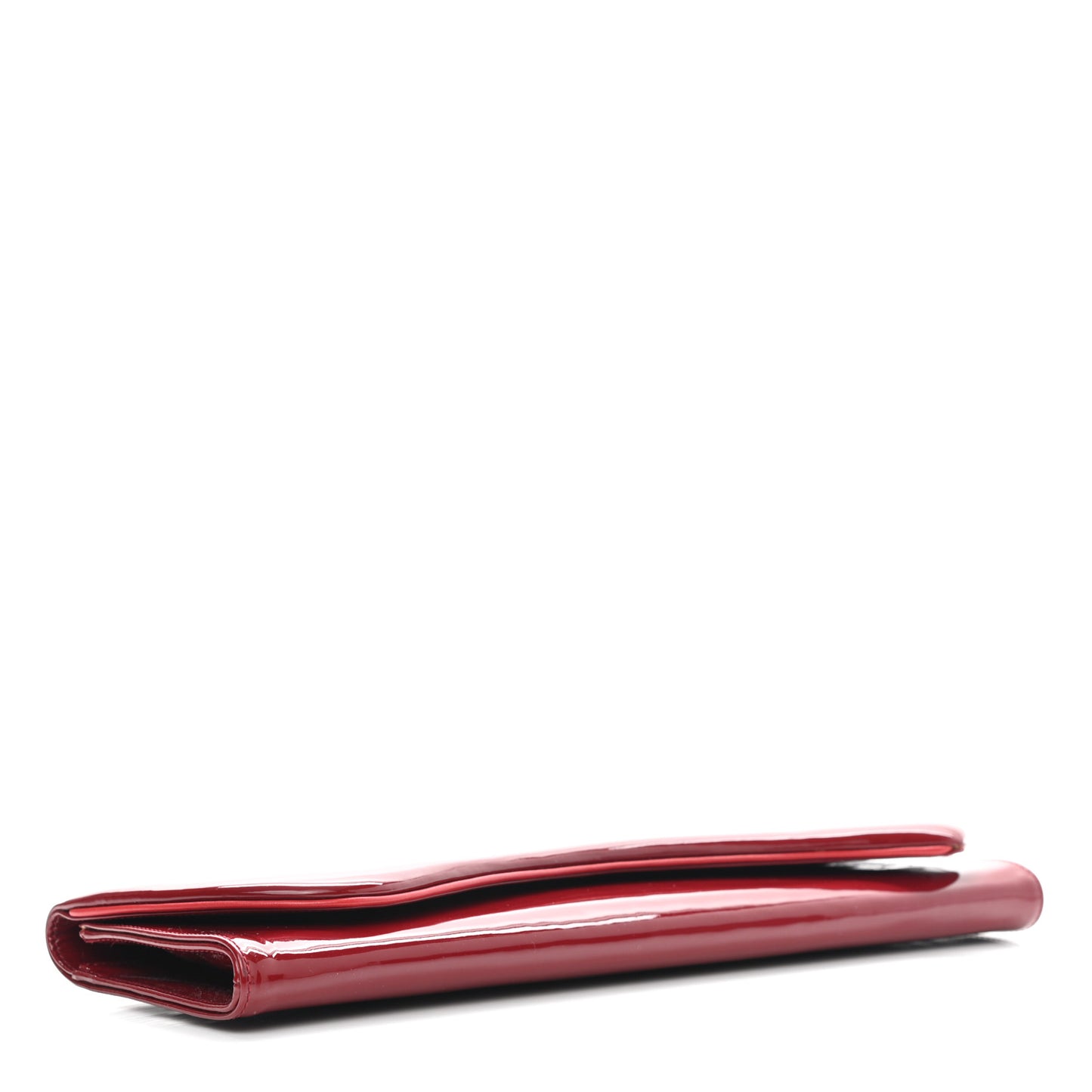 Patent Pigalle Clutch Rouge Imperial
