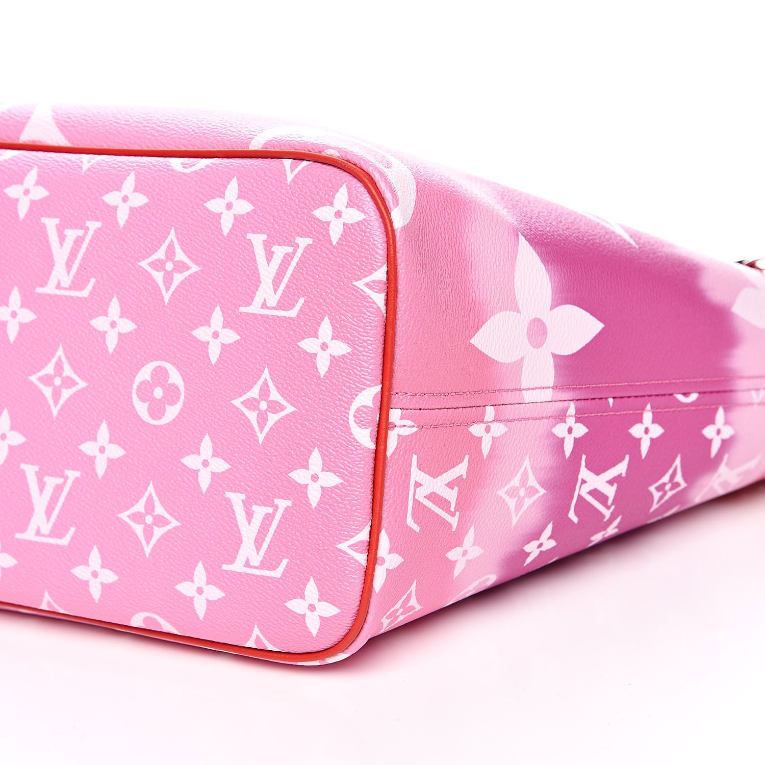 Louis Vuitton Monogram Escale Neverfull MM Rouge 9 of 9