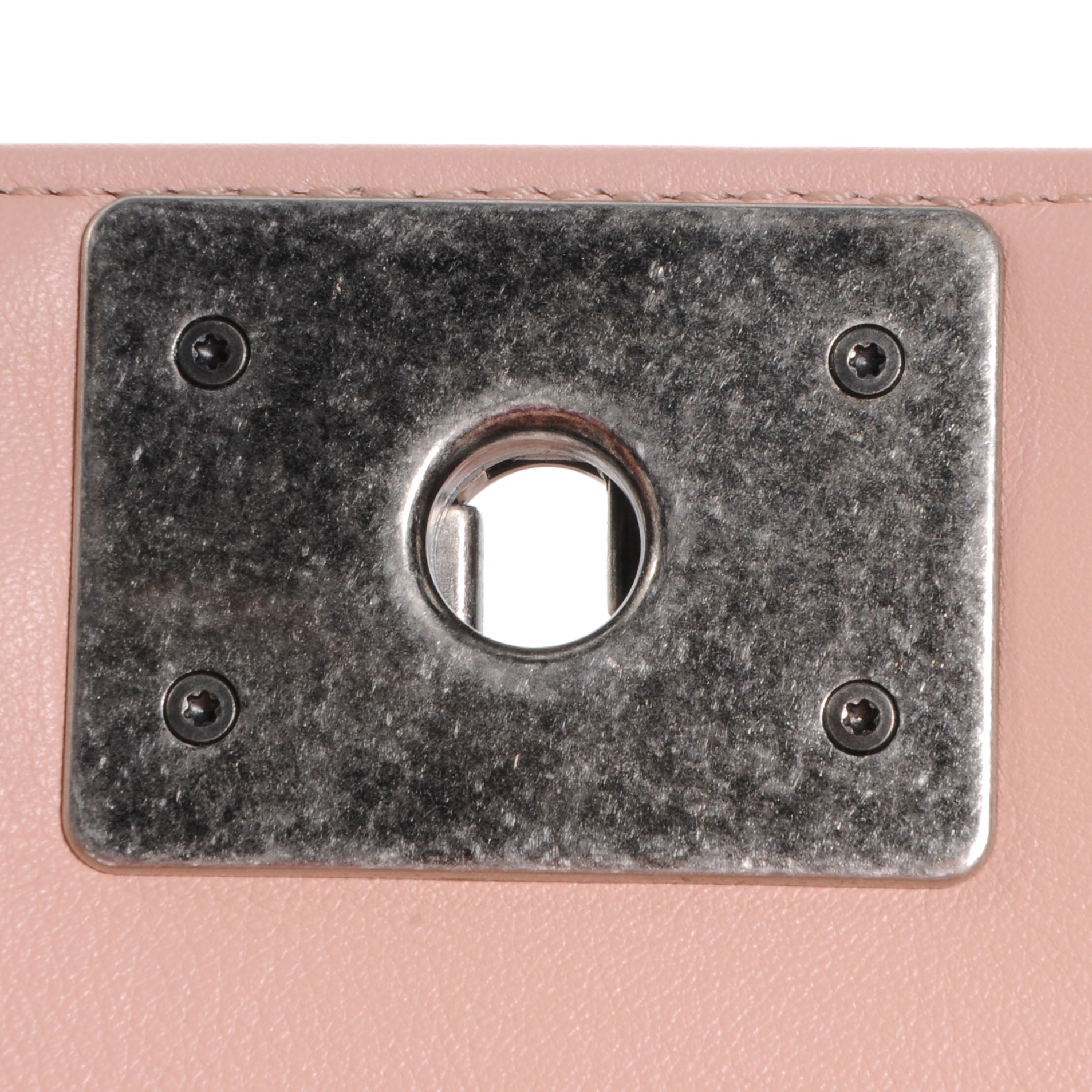 Chanel Lambskin Quilted Medium Boy Flap Light Pink 8 of 8