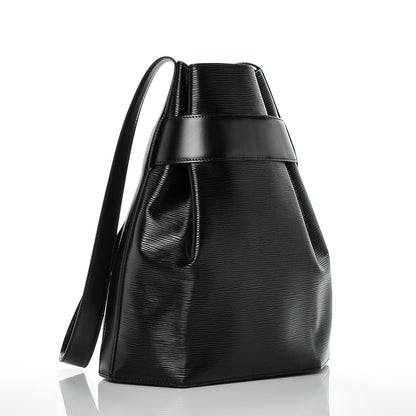 Louis Vuitton Epi Sac D'Epaule GM Black 3 of 8