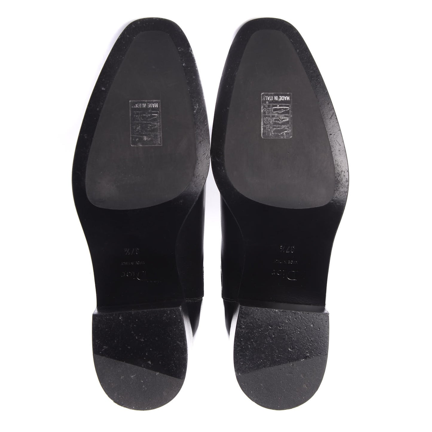 Glazed Calfskin Crystal Tomboy Ankle Boots 37.5 Black
